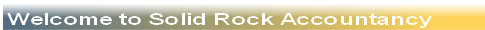 Welcome to Solid Rock Accountancy